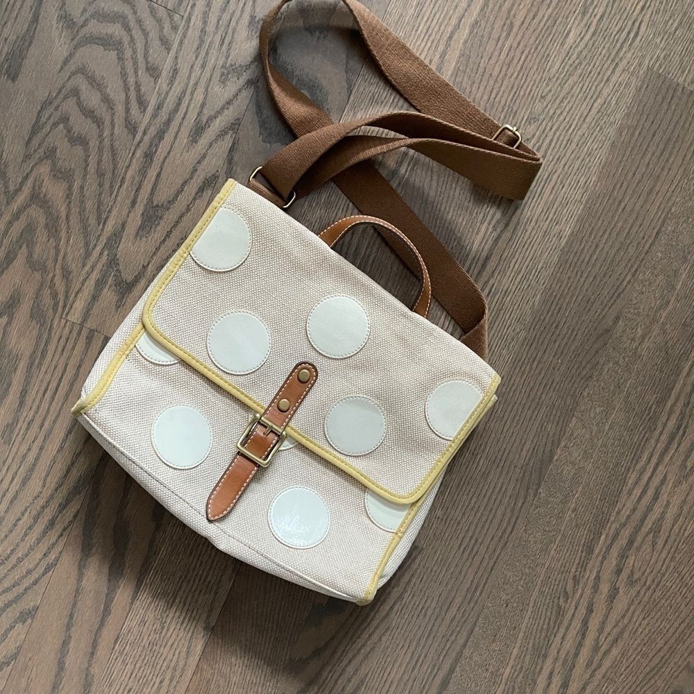 Fossil polka dot messenger bag - Picture 8 of 9